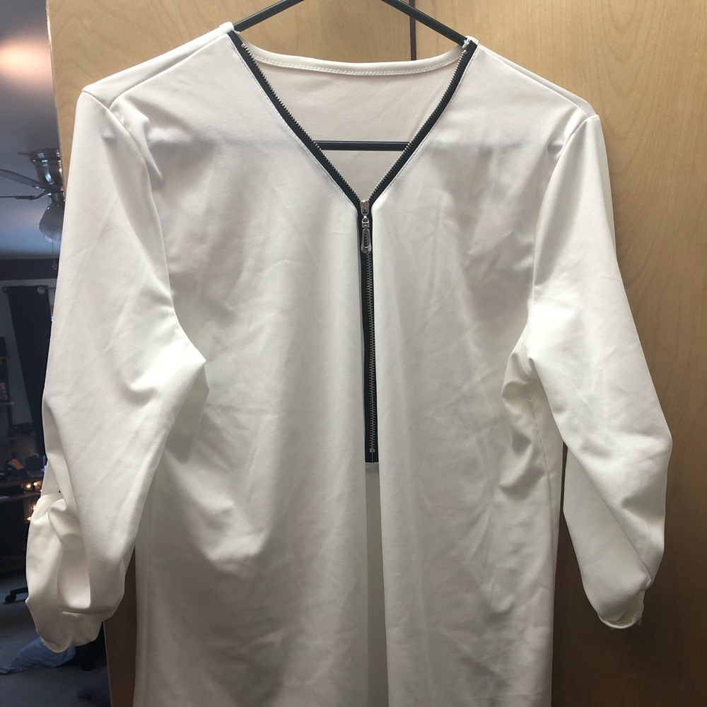 New white dressy/work blouse